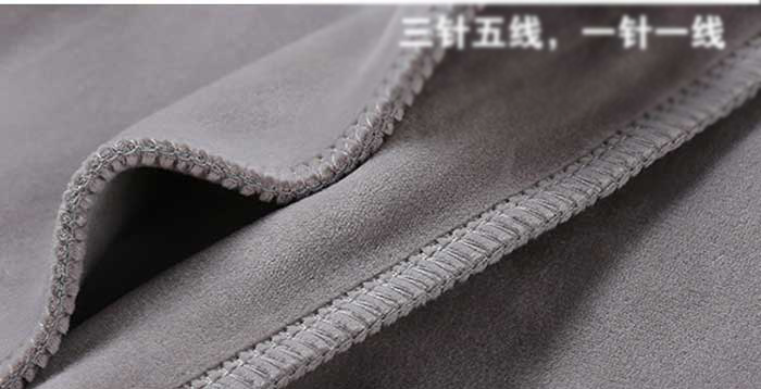 深圳工作服廠家加厚套頭衛(wèi)衣定做之產品細節(jié)走線圖